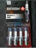 Свеча зажигания DR 15YC-1 (ВАЗ-2110-12, медн.эл-д, 16 кл.) к-т 4шт. BRISK Свеча зажигания DR 15YC-1 (ВАЗ-2110-12, медн.эл-д, 16 кл.) к-т 4шт. BRISK